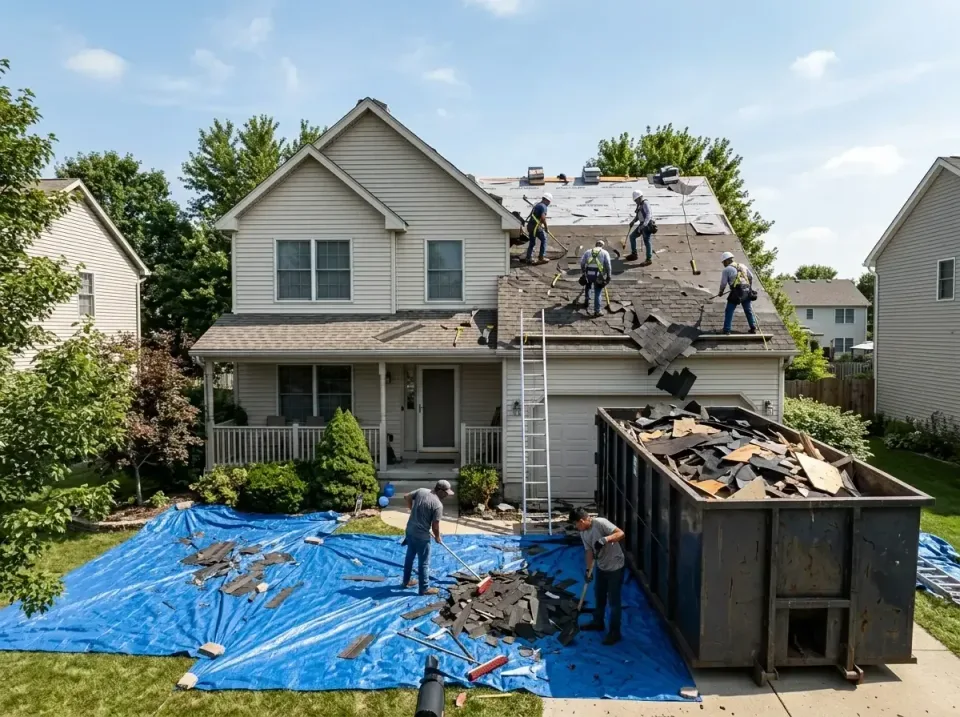 roof-replacement-debris-remova-004 — frequently asked questions, Cheapest Dumpster Rentals in Panama City Beach, FL